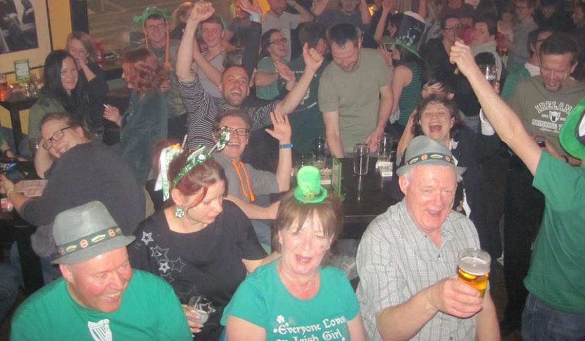 St. Patricks Party Lizardpub